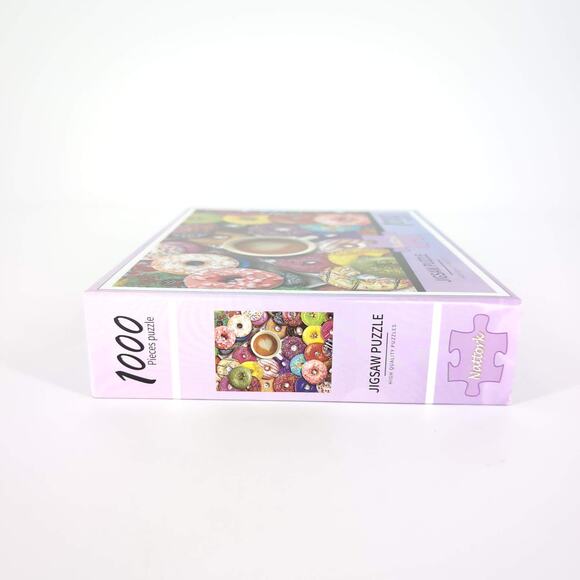 Donuts 1000 Piece Jigsaw Puzzle and Poster by Nattork High Quality Puzzles - GUC - Picture 8 of 13